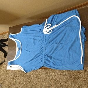 CW Classics Terrycloth Y2k  Faux Skirt Romper